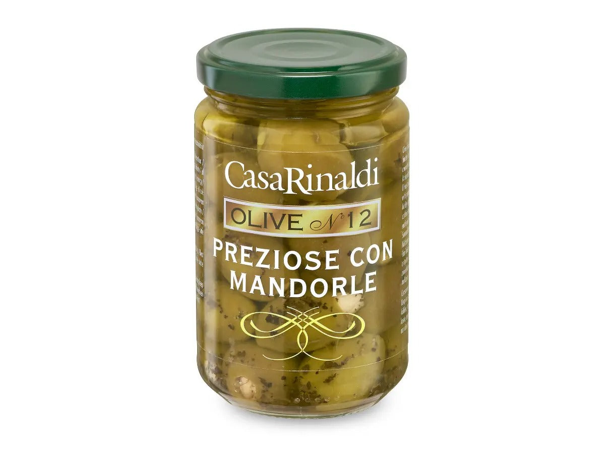 Casa Rinaldi Olive Preziose con Mandorle 12x290g *POS97*