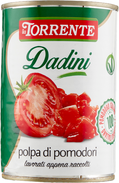 La Torrente Dadini polpa di pomodori 24x400g *POS72*
