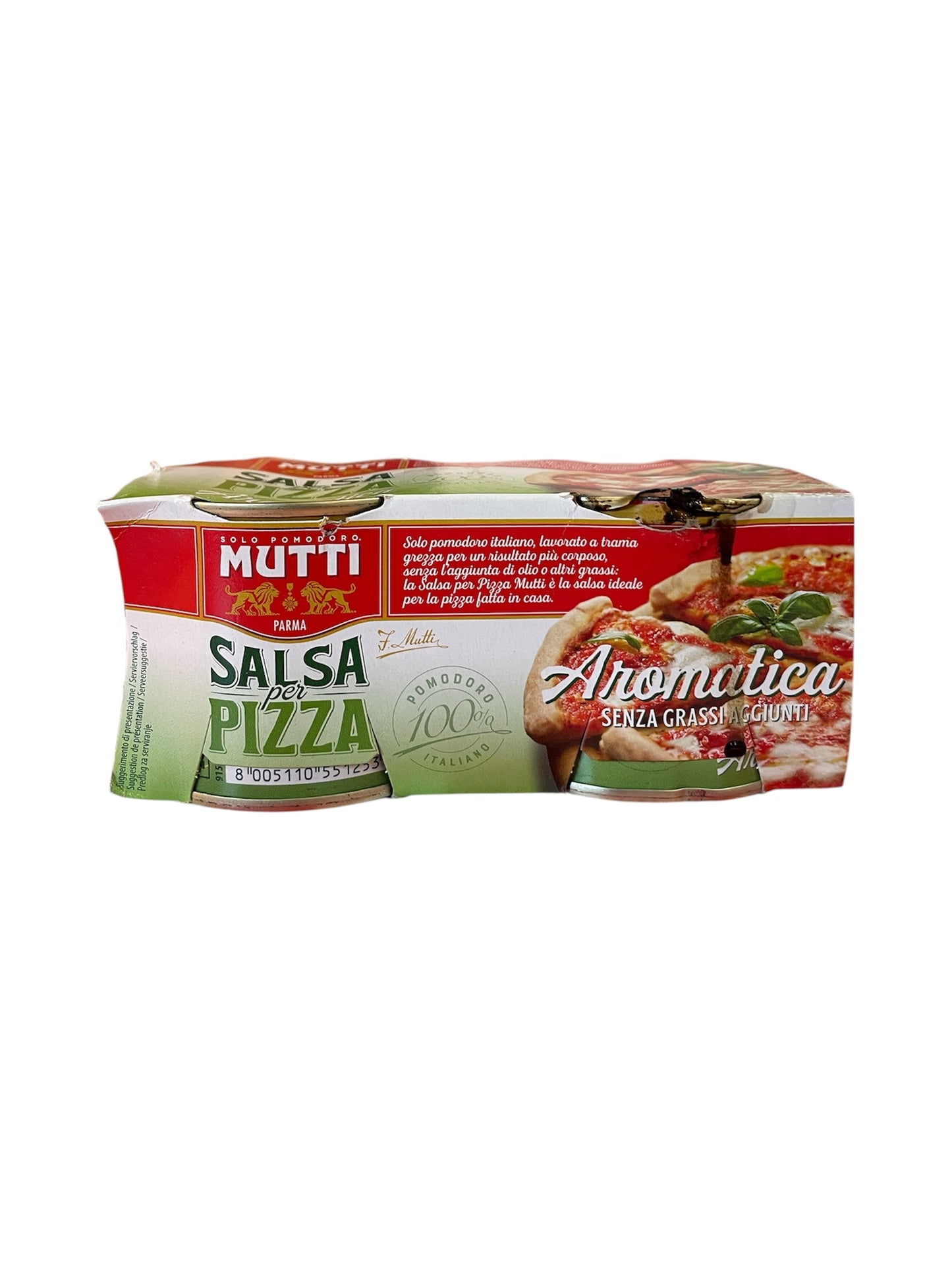 Mutti Pizza Sauce 6x2x210g *POS73*