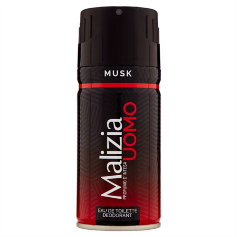 Malizia Deodorante Spray Uomo Musk 6x150ml *POS142*