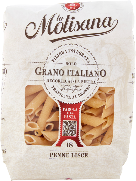Molisana Penne Lisci Nr. 18 24x500g *POS13*