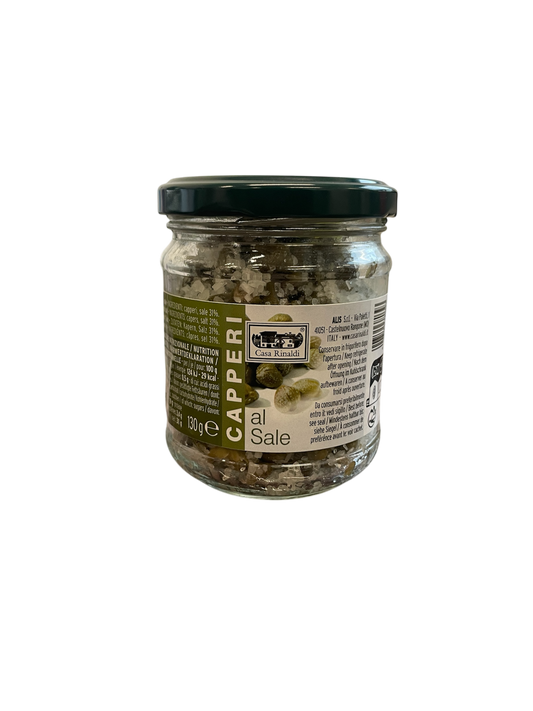 Casa Rinaldi Capperi Sale 8/9 12x130g *POS42*