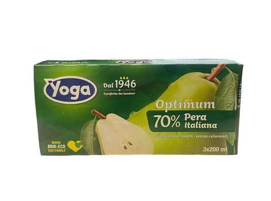 Yoga Pera 8x3x200ml *POS116*