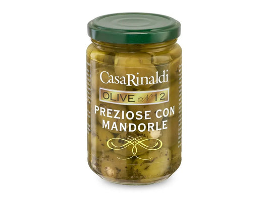 Casa Rinaldi Olive Preziose con Mandorle 12x290g *POS97*