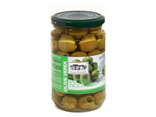 Casa Rinaldi Olive Verdi Denocciolate 12x300g *POS99*