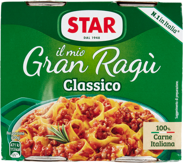 Star  Ragu Carne 12x2x180g *POS30*